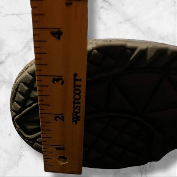 Girls Size 1 Blue Snow Boots With Quilted Upper & Insulated Lining Pull On - Picture 2 of 11